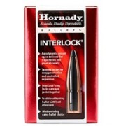 .358 Hornady 200gr Round Nose Interlock (100ct)