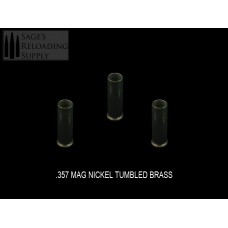 .357 Mag NICKEL Range Brass (100CT)