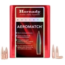 .224 69gr Hornady AEROMATCH Hollow Point Boat Tail (500CT)