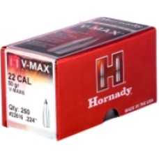 .224 50gr Hornady V-MAX (250CT)